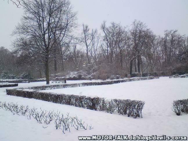 Berlin bei Schnee