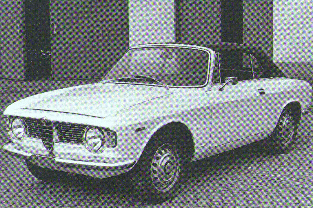 1964 debütierte das Alfa Romeo Giulia 1600 GT Cabrio Touring