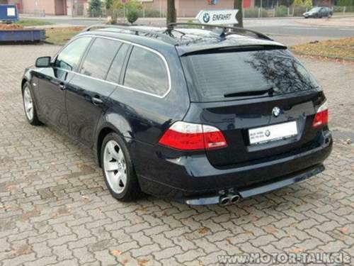 BMW-535d Heckansicht