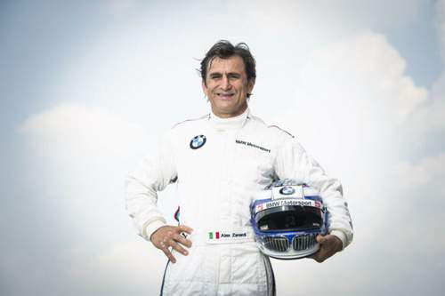 Die Willenskraft dieses Mannes ist beeindruckend. Mit Beinen wäre ich vielleicht nicht so glücklich, sagt Alex Zanardi