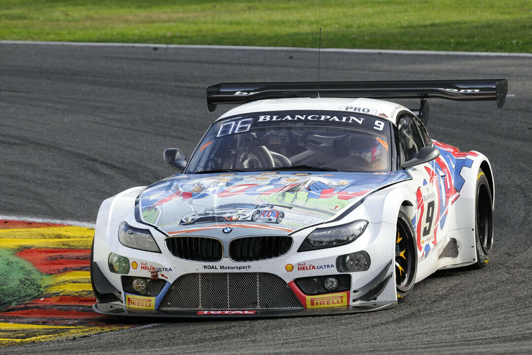 Der werksunterstütze BMW Z4 des Team ROAL, mit dem Zanardi in Spa startete