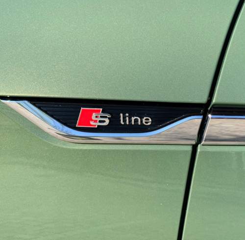 Schriftzug auf meinem derzeitigen A5