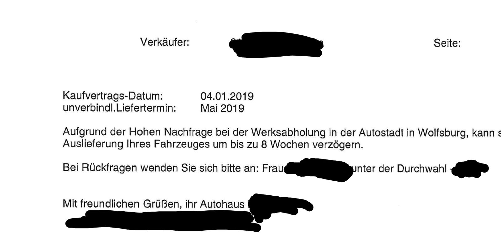 Bestellthread - Wartezimmer