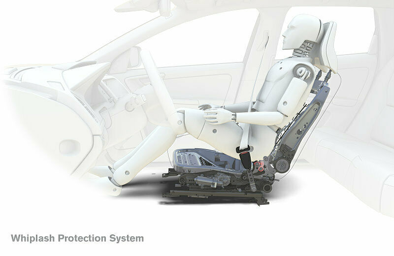 Bestnote für Volvo Schleudertrauma-Schutzsystem beim EuroNCAP-Test