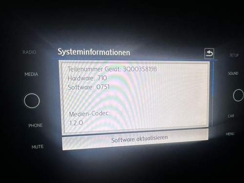 Systeminformation Screen1