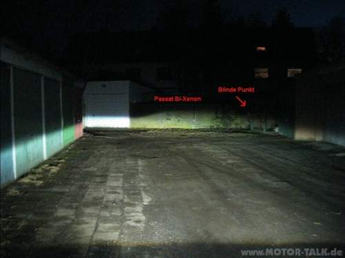 Honda vs. Passat Scheinwerfer