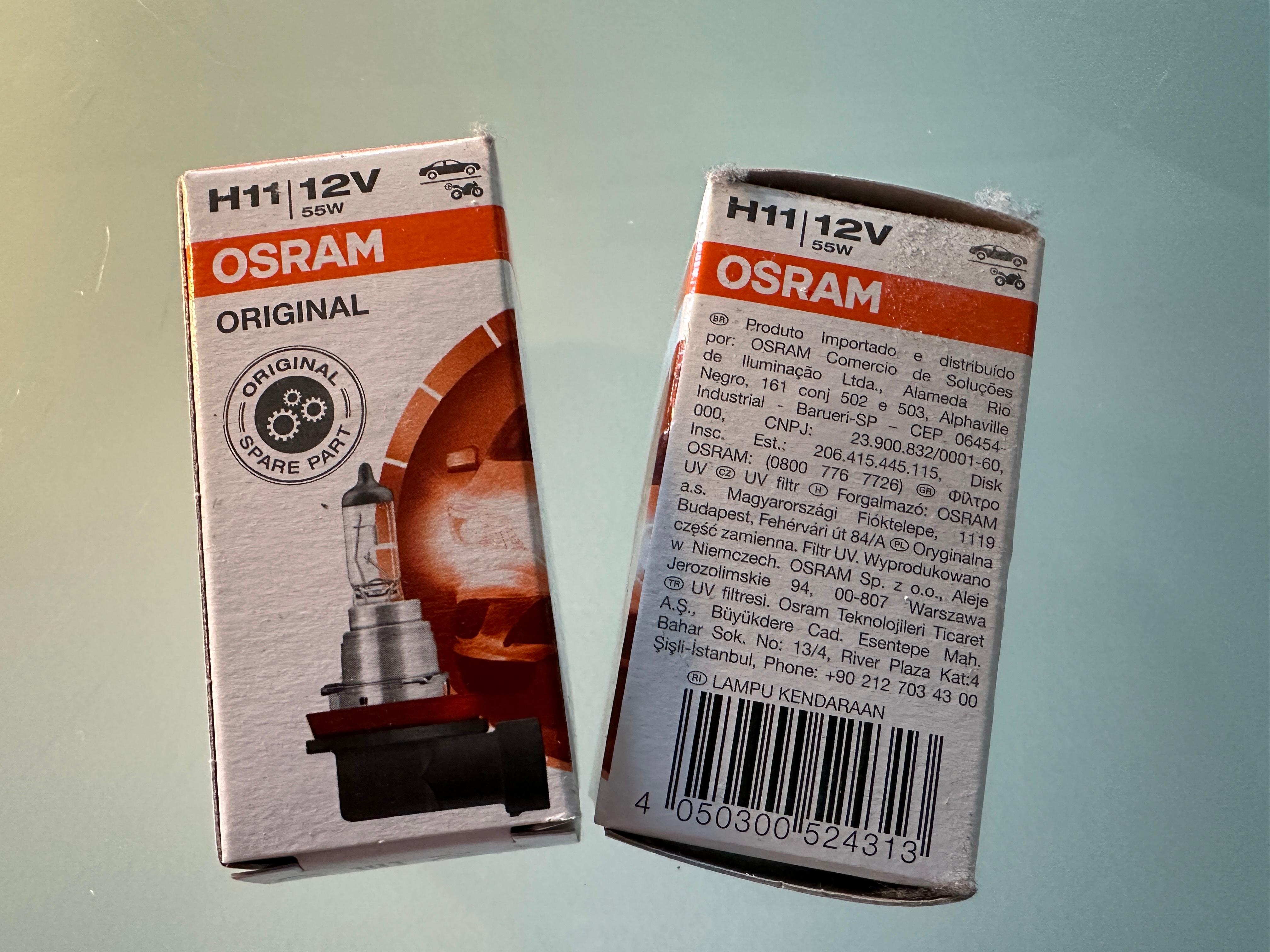 [BIETE] 2x Osram H11 Scheinwerferbirne