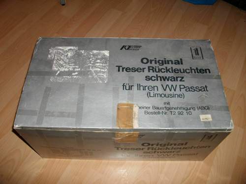 Treser im Karton