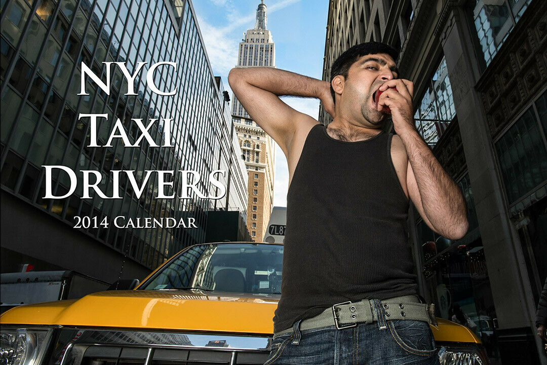 Der NYC Taxi Driver 2014 Calendar: Zwölf Taxifahrer in ironischen Posen