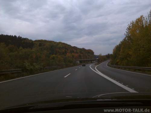 A 46 im Herbst
