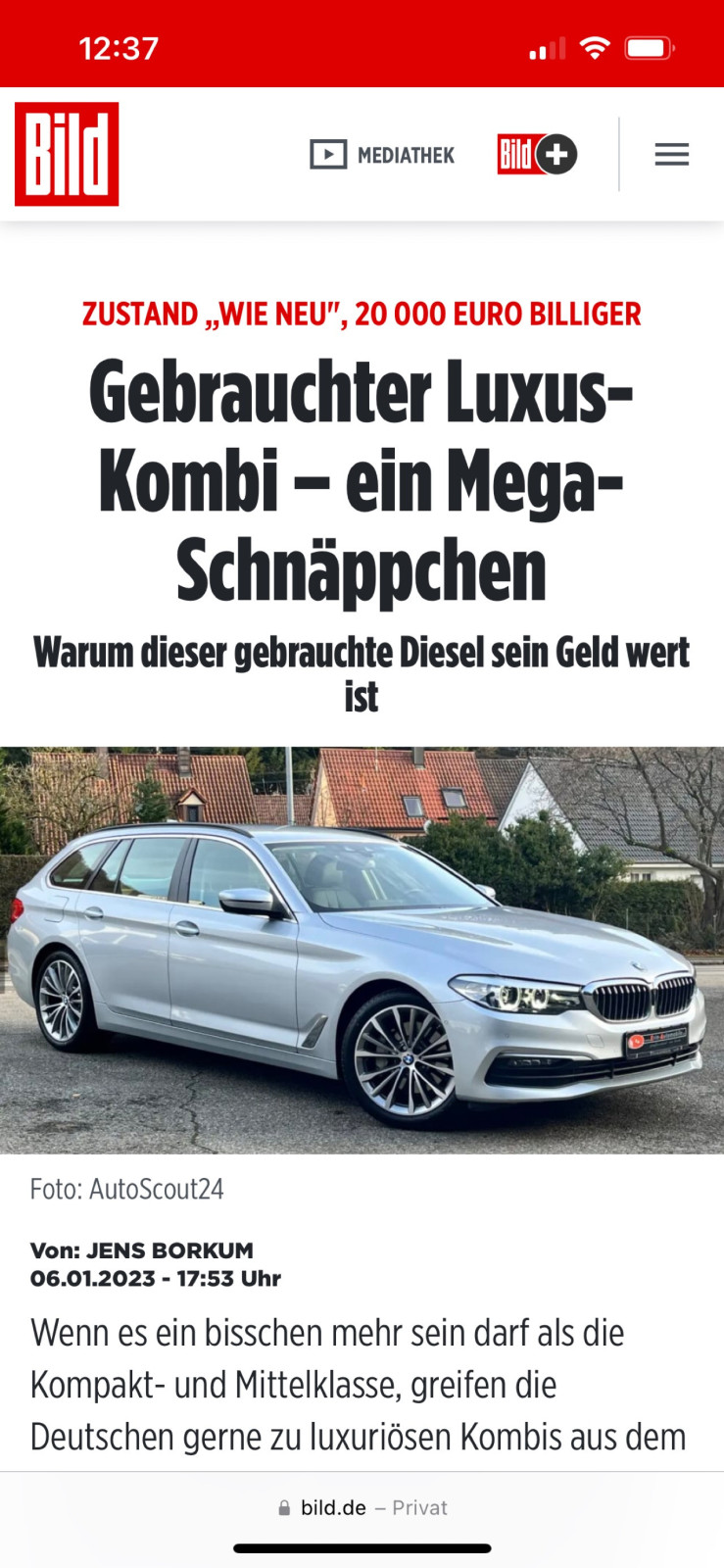 Bilder G30/31 ab Facelift (LCI) 2020