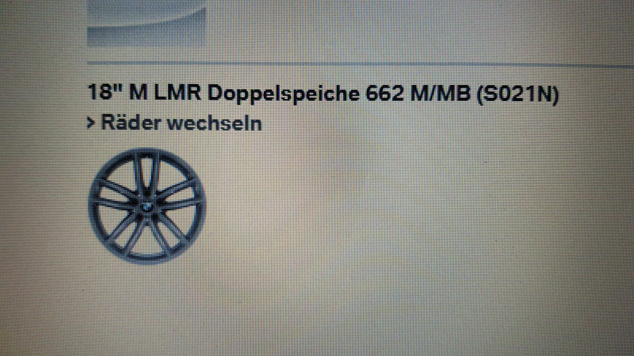 Bilder M Paket mit den Serien M-Felgen 18"