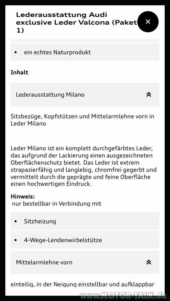 Bilder Unterschied einzelne Lederpakete