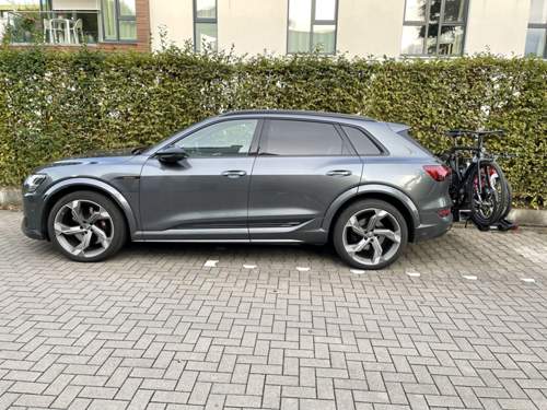 E-tron S + Fahrradträger