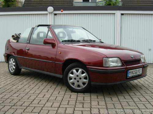 Kadett E Cabrio vorne