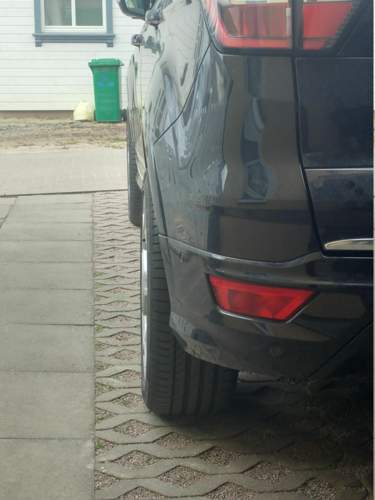Mit 35er Platten nacher