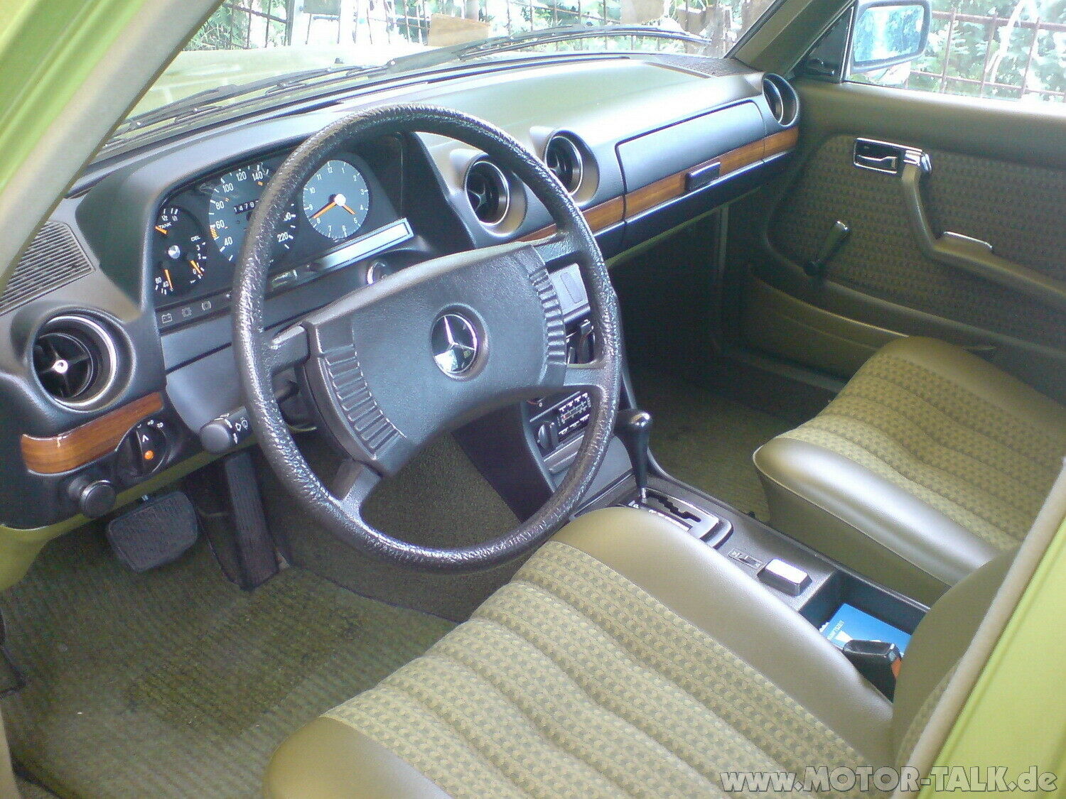 Bilder W123 Citrusgrün....