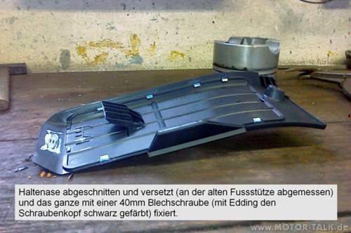 Custom Fussstütze