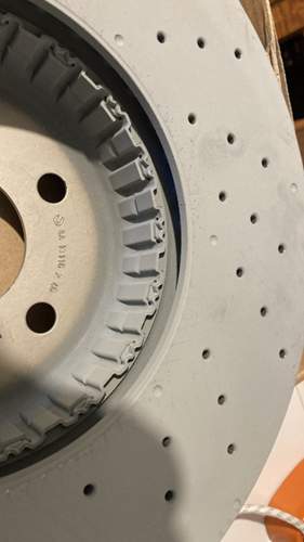MB Bremsscheibe mit Brembo- Logo