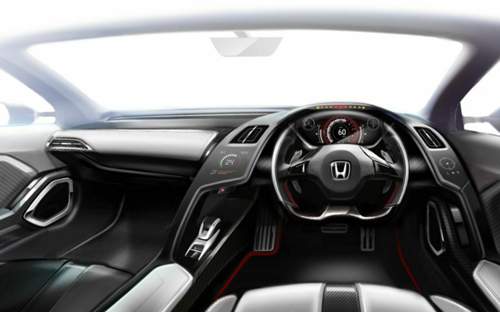 Das Cockpit des Honda S660 Concept: Ein ungewöhnlicher Entwurf