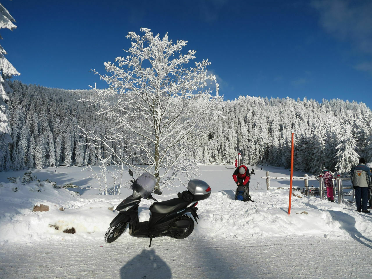 Bitte nicht lachen! ich bin noch nie im Winter Motorrad gefahren! hab ne frage dazu