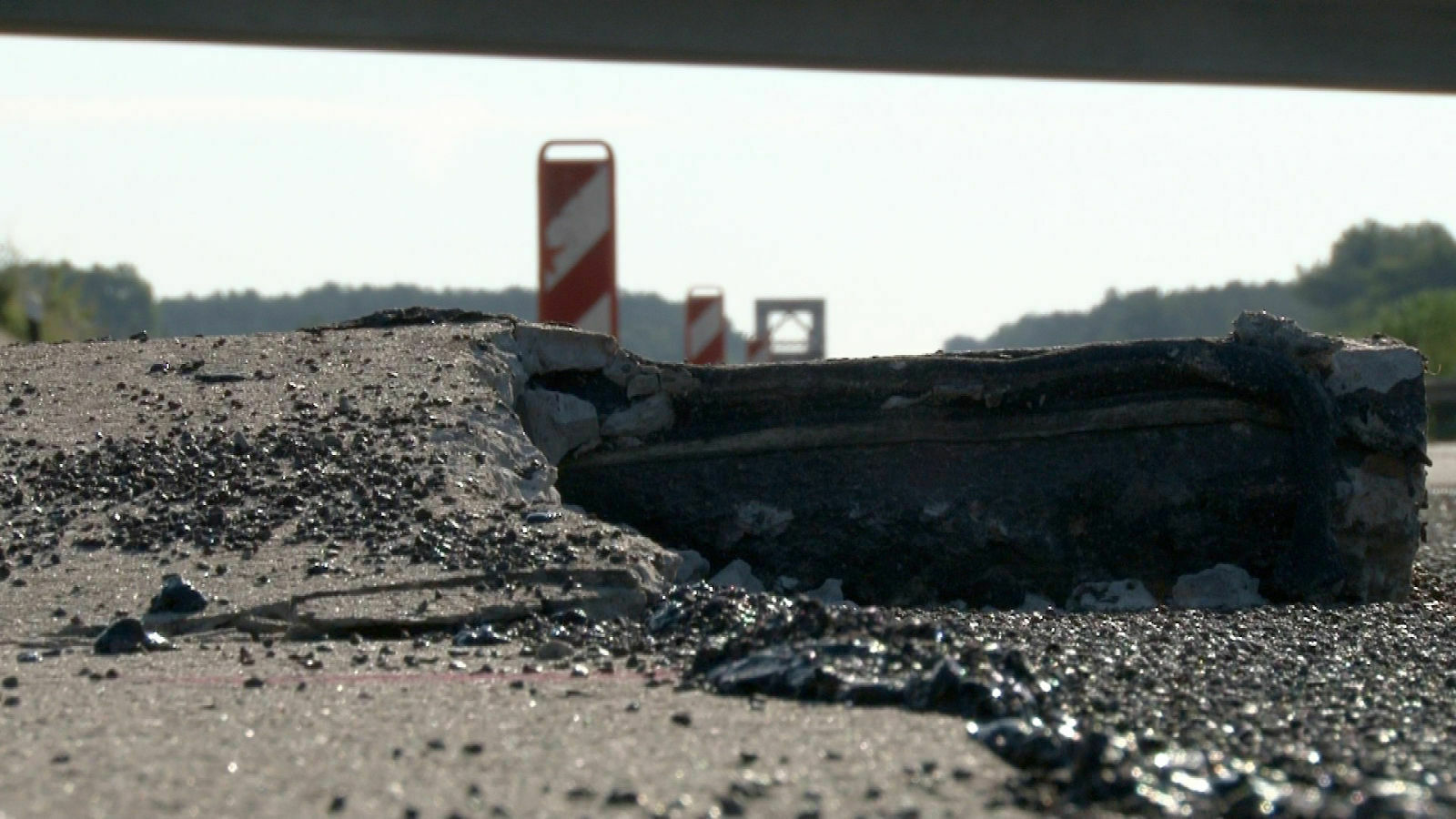 Hitzeschäden an deutschen Autobahnen treten in diesem Jahr früher auf als gewöhnlich