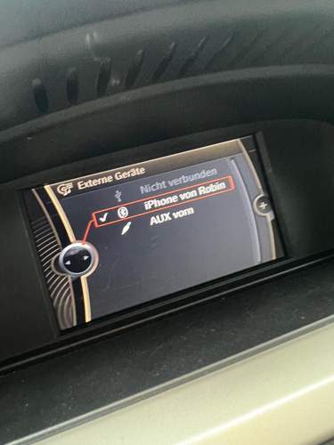 Interface Handy koppeln