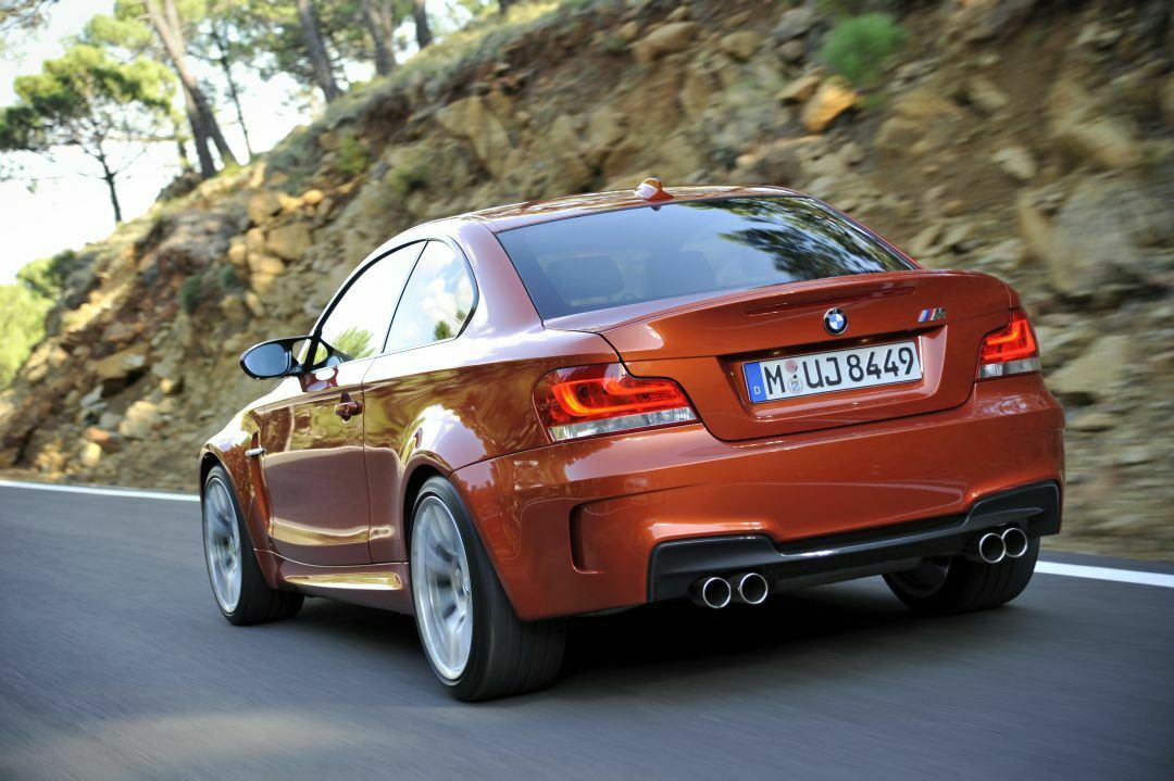 BMW 1er M Coupé Heck