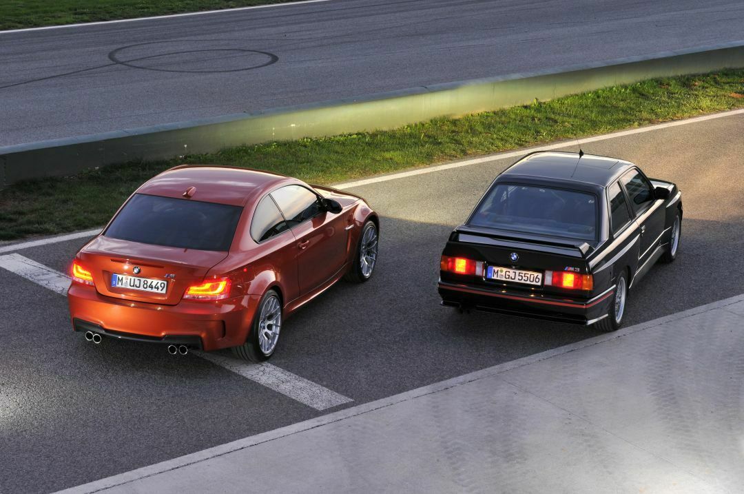 BMW 1er M Coupé und Urahn