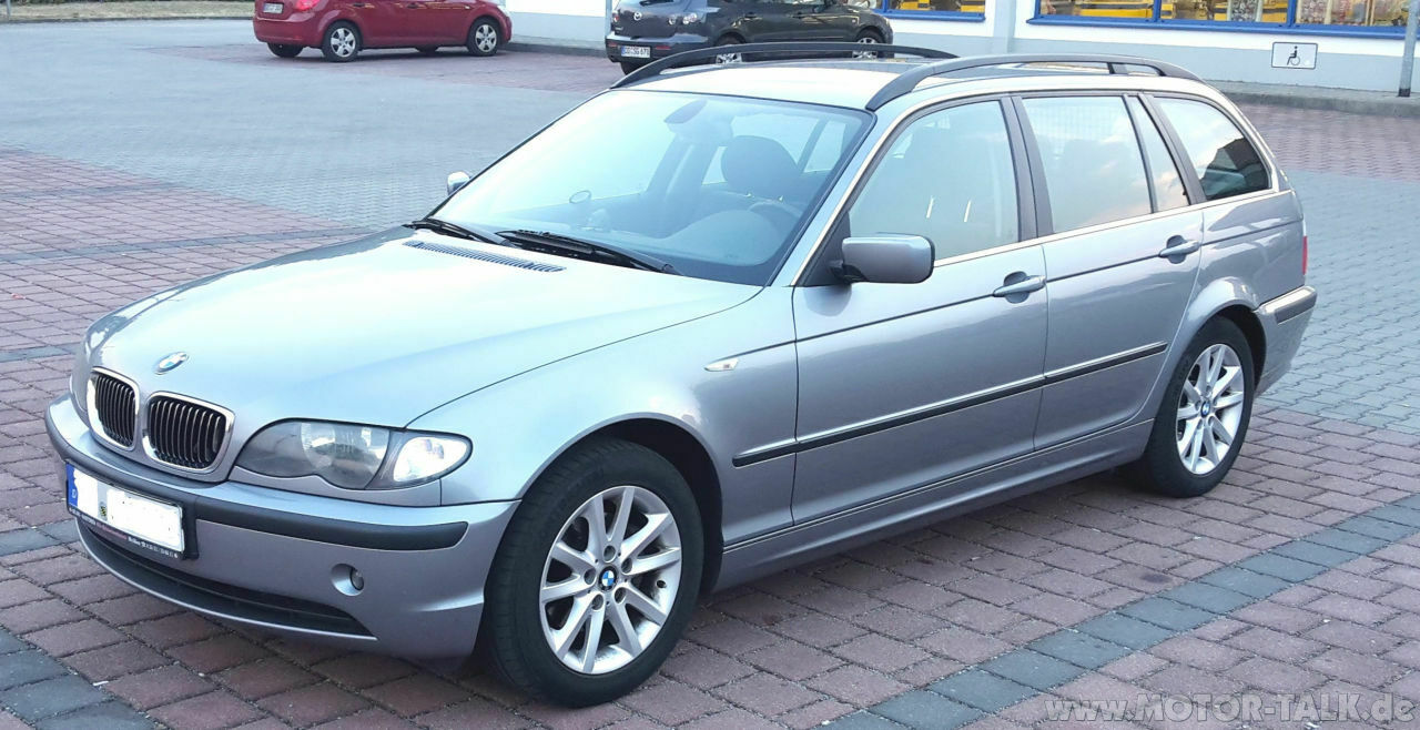 BMW 3er E46 318d Touring Test