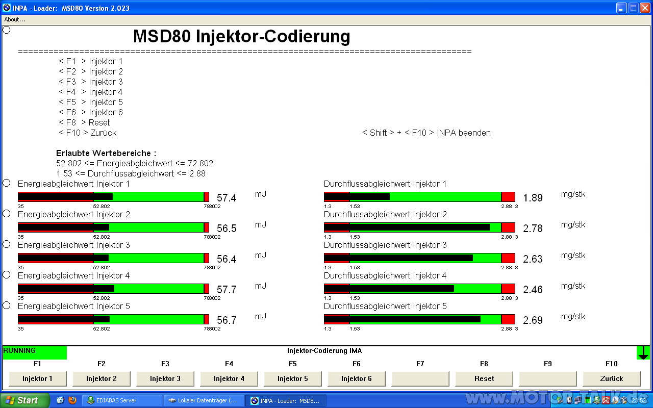 BMW 530i LCI E61 - Zylinder ausgefallen - unrunder Lauf