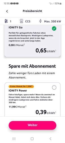 Ionity Pass