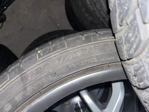 Felge hinten 18 Zoll