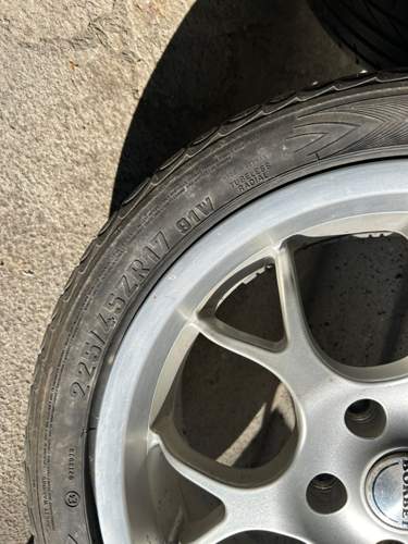 Felge hinten 17 Zoll