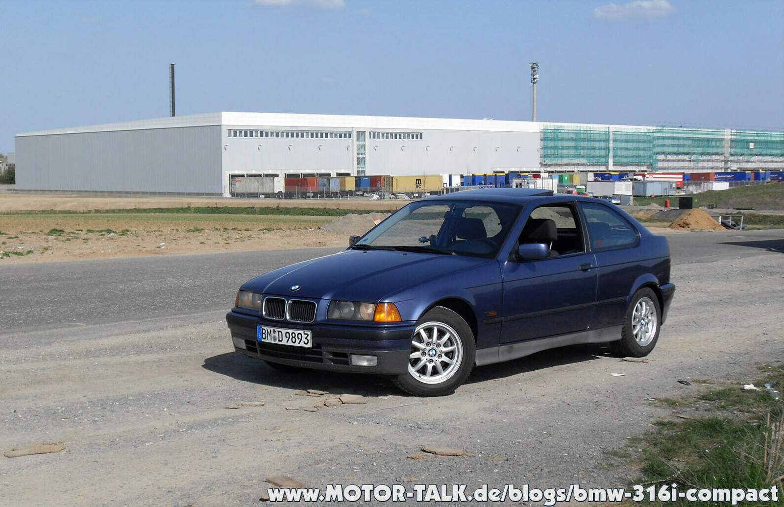 BMW E36 316i Compact - erste Fotos! : BMW 316i Compact