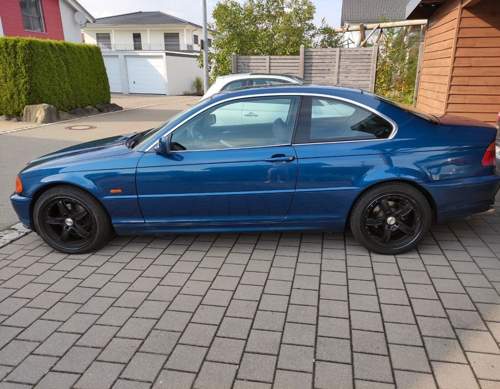 BMW E46 Coupe Topasblau
