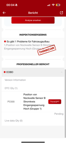 Fehlercode