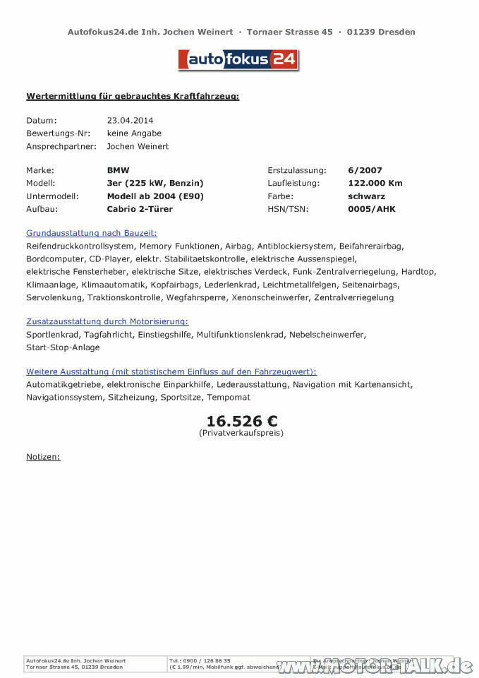 BMW E93 335i: Unfallschaden