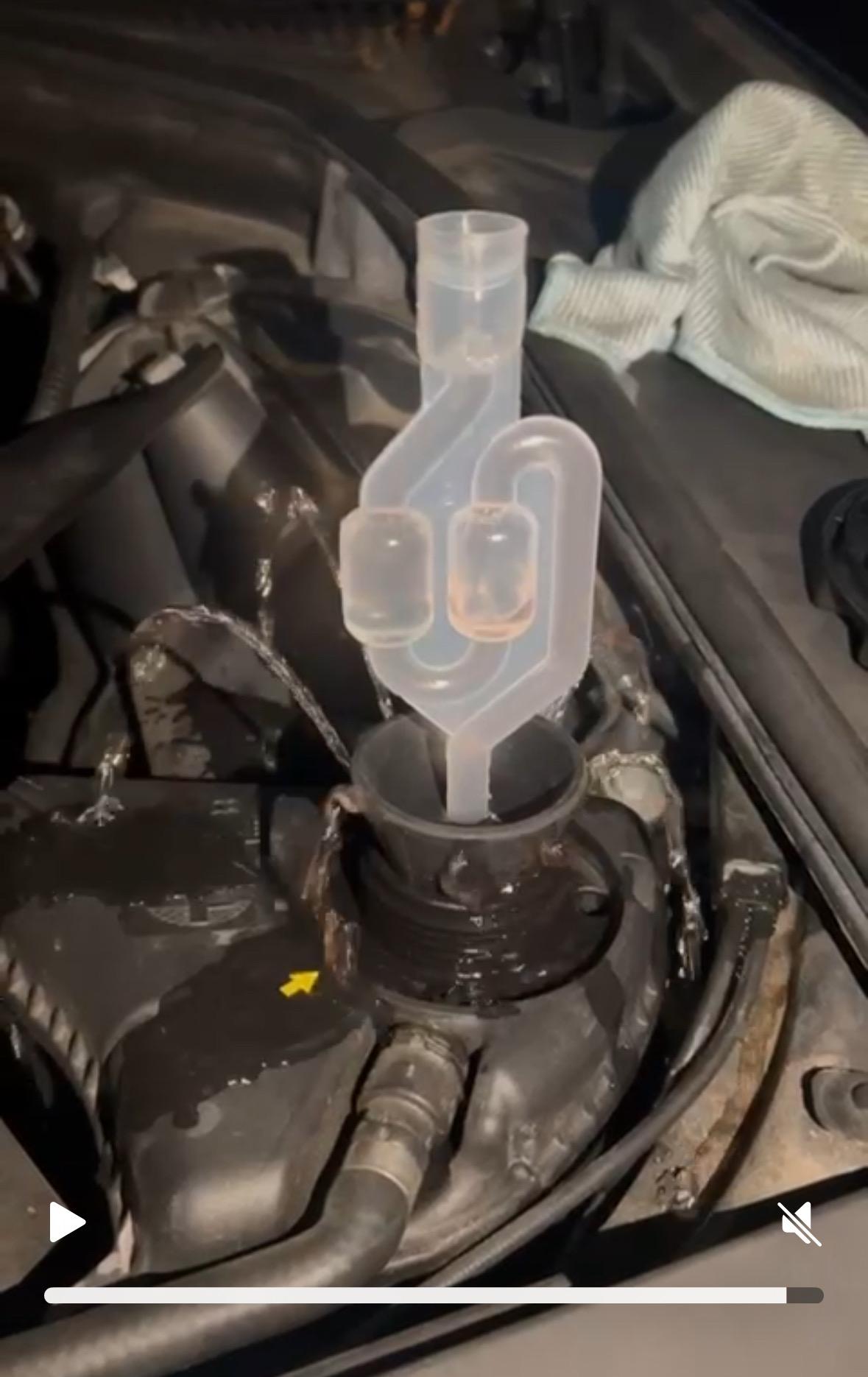 Bmw F10 3.5 L N55 Kühlflüssigkeitsverlust