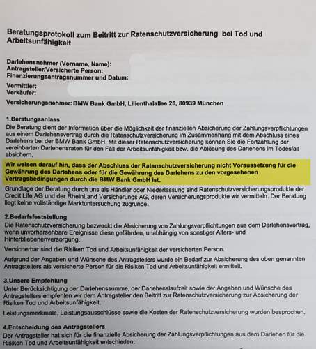 Beratungsprotokoll RSV