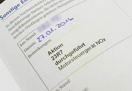 Der Millionen-Rückruf von Volkswagen wird sich erst 2016 auf die Statistik auswirken