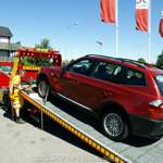 BMW abgeschleppt