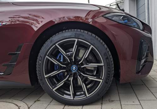 M Sportbremse blau mit Aventurinrot
