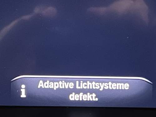 Defekt Laserlicht