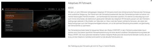 Adaptives Fahrwerk