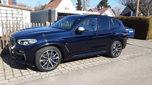 X3 M40i mit Winterrädern