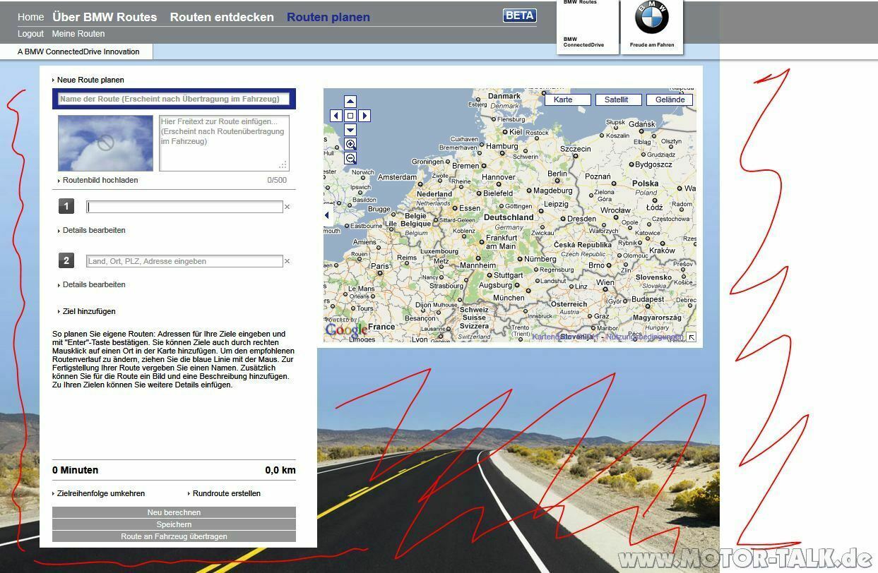 BMW online neues layout