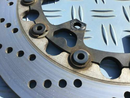 K 1100 LT alte BMW-Bremsscheibe