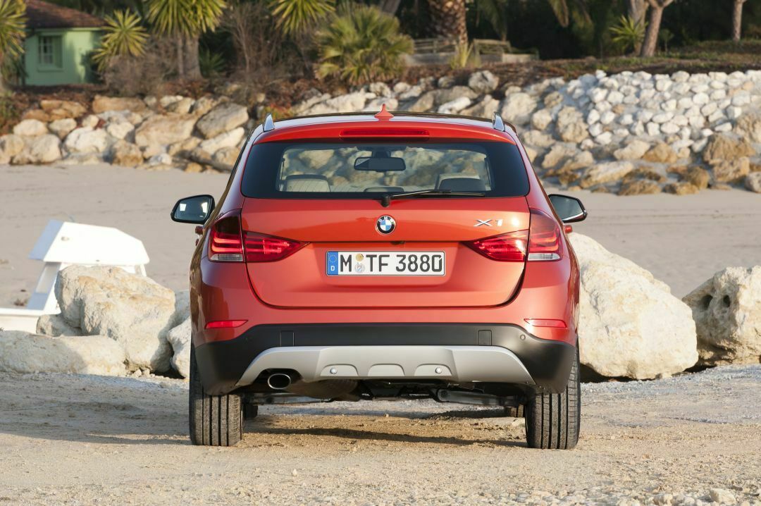 BMW X1 Heck