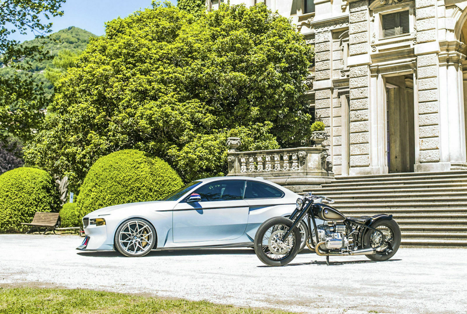 BMW R5 Hommage und 2002 turbo Hommage